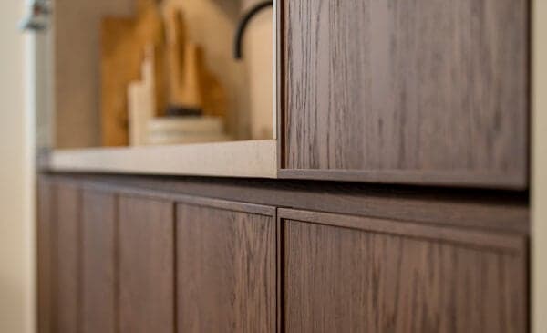 Fronten wooden part kitchen