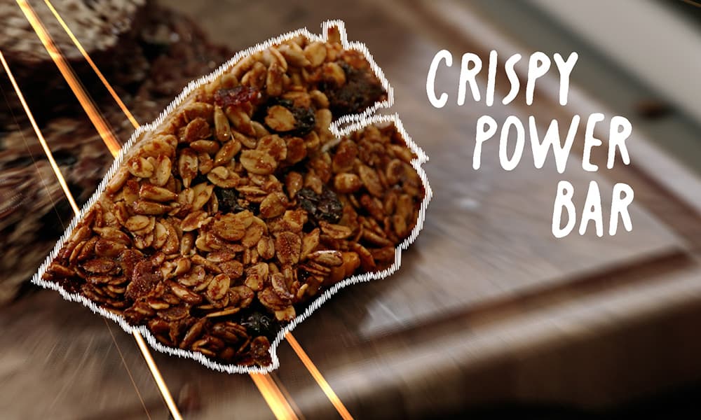 Crispy power bar