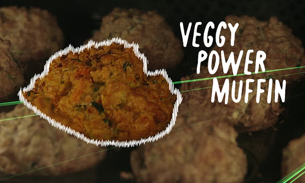 Veggy power muffin
