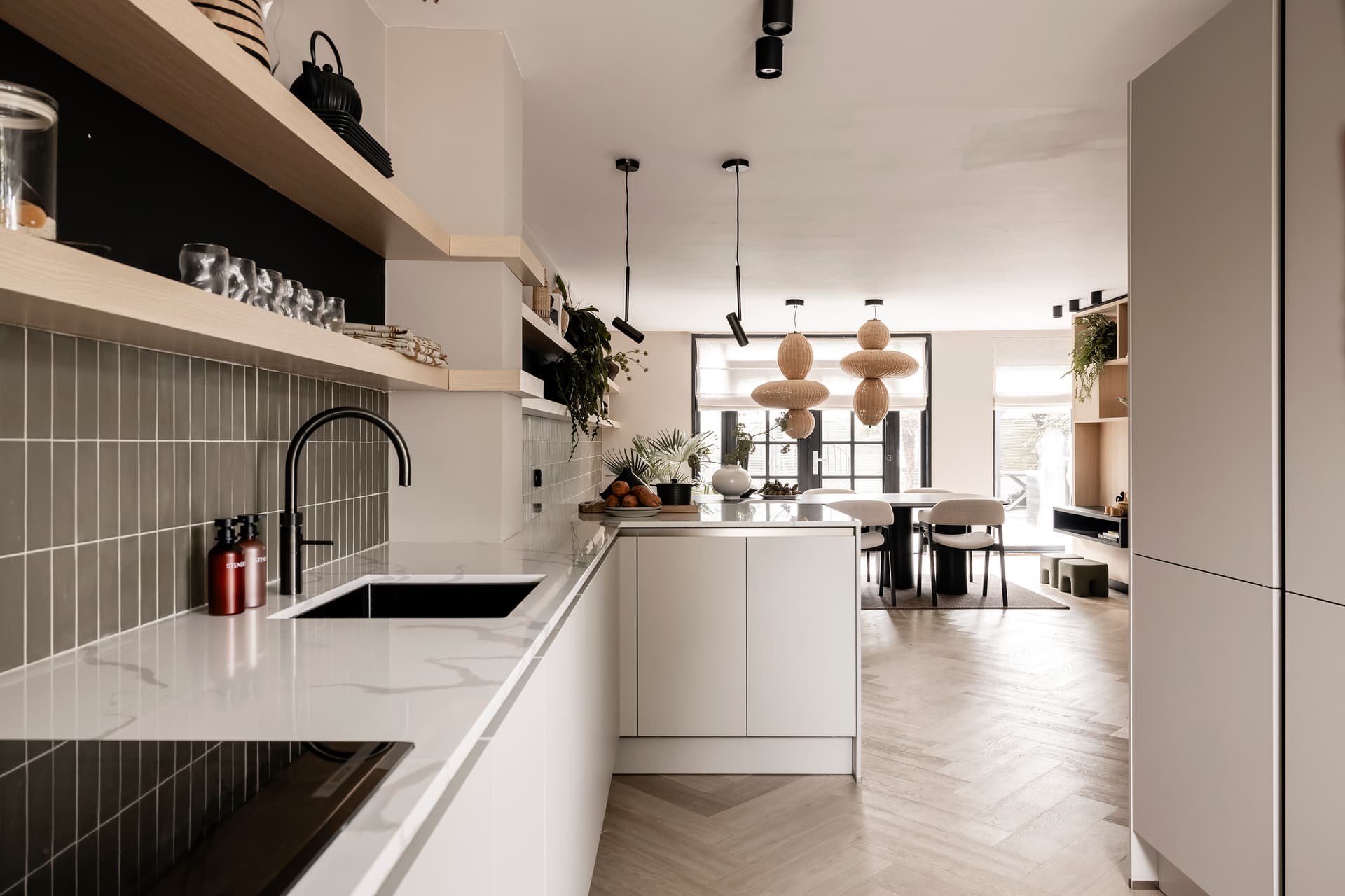 Moderne leefkeuken