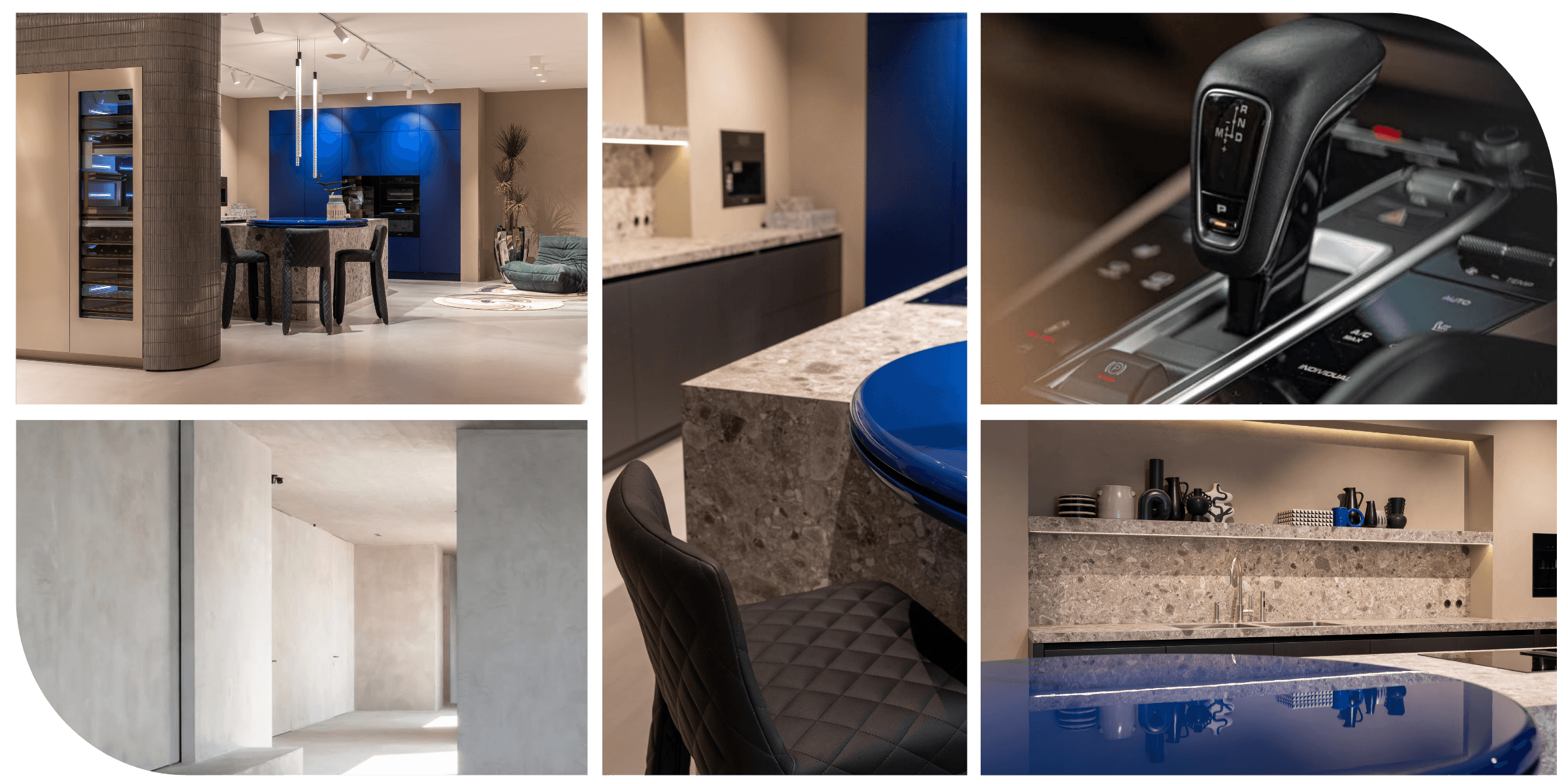 Blauwe Barletti keuken