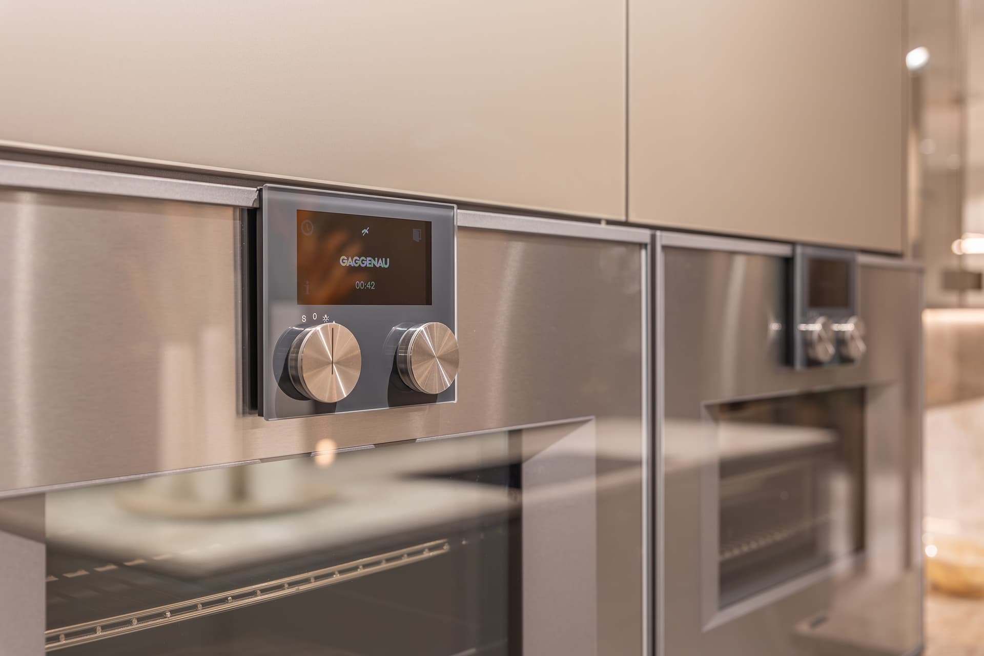 Beige Gaggenau ovens