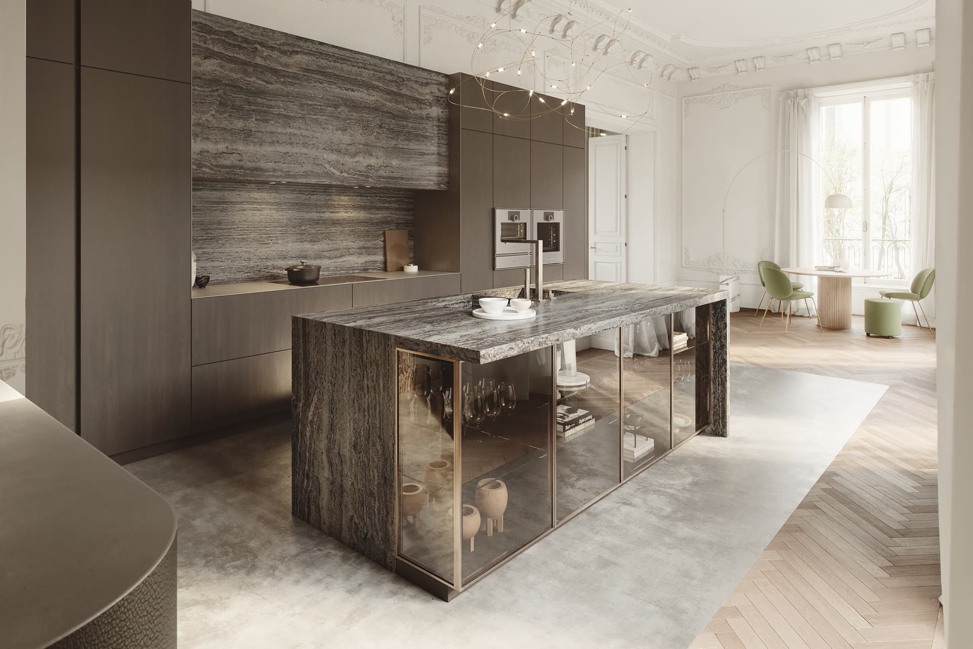 Luxe designkeuken