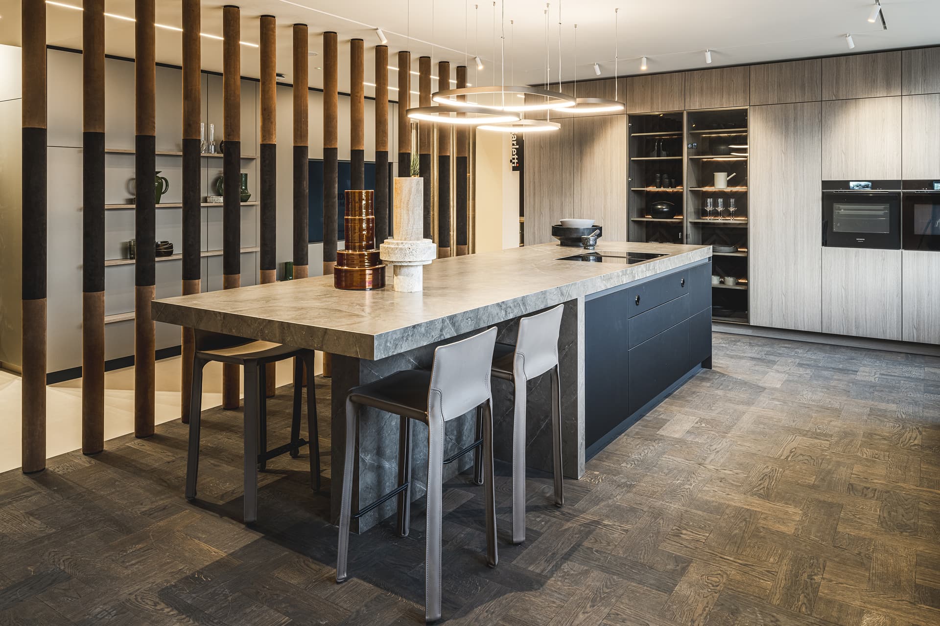 Houten designkeuken