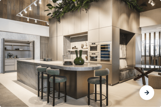 Keuken met bar