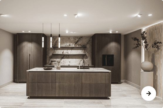 Kookeiland keuken houtlook