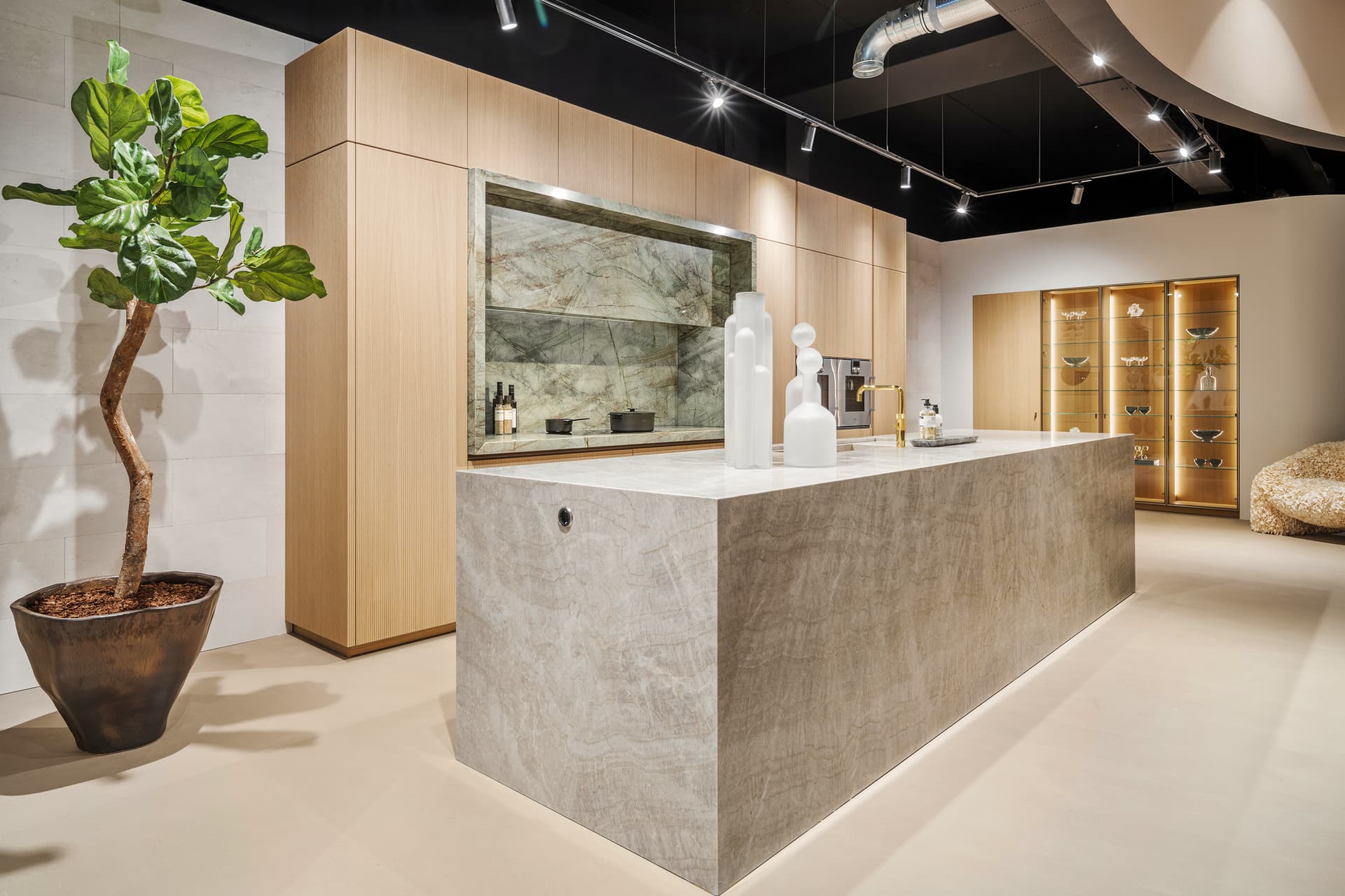 Luxe eilandkeuken