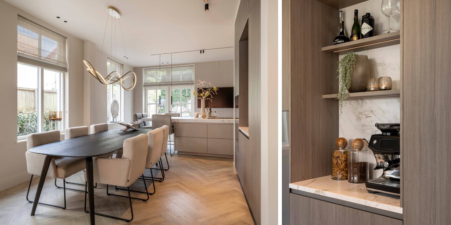 Houten designkeuken