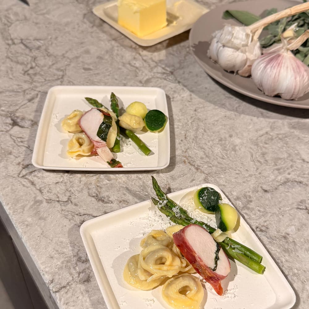 Eten tijdens inspiratie event