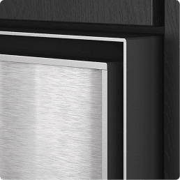 Detail RVS materiaal Gaggenau