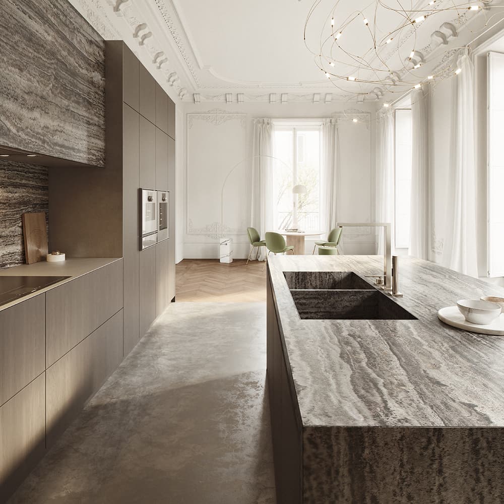 Speels-lijnenspel-door-hoogteverschillen.jpg Luxe designkeuken